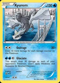 Kyurem card in English