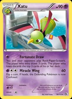 Xatu card in English