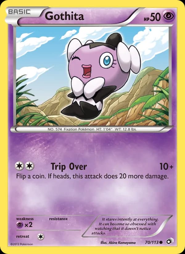 Gothita card in English