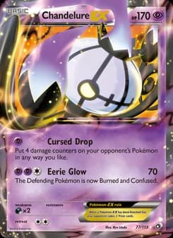 Chandelure-EX card in English