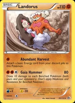 Landorus card in English