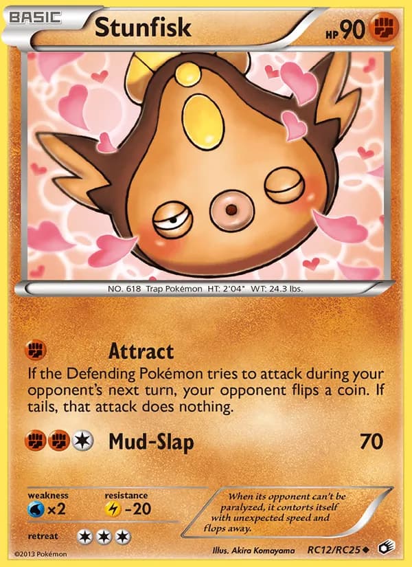 Stunfisk card in English