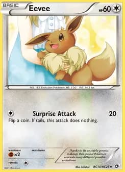 Eevee card in English