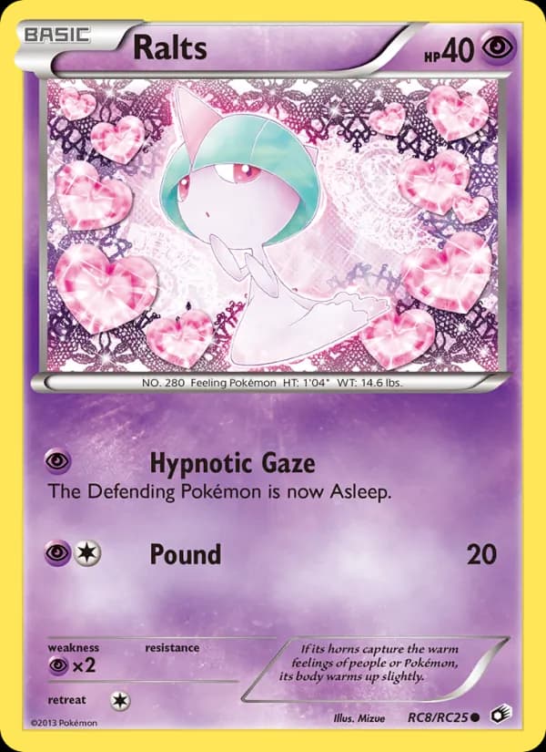 Ralts card in English