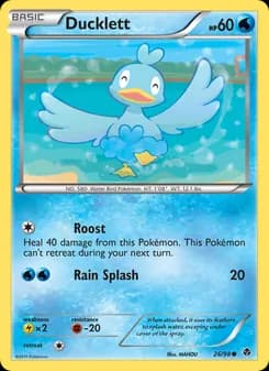 Ducklett card in English