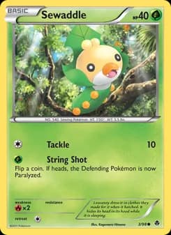 Sewaddle card in English