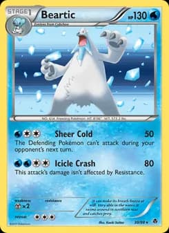 Beartic card in English