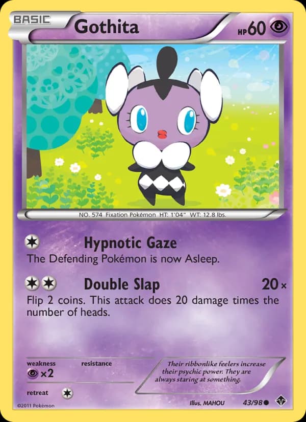 Gothita card in English