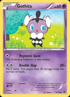 Gothita card in English