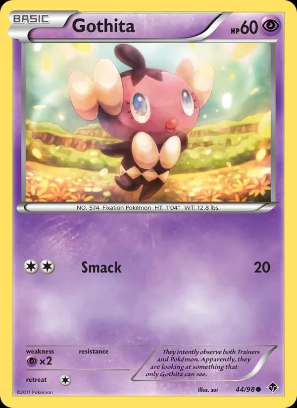 Gothita card in English