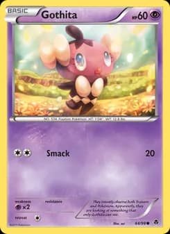 Gothita card in English