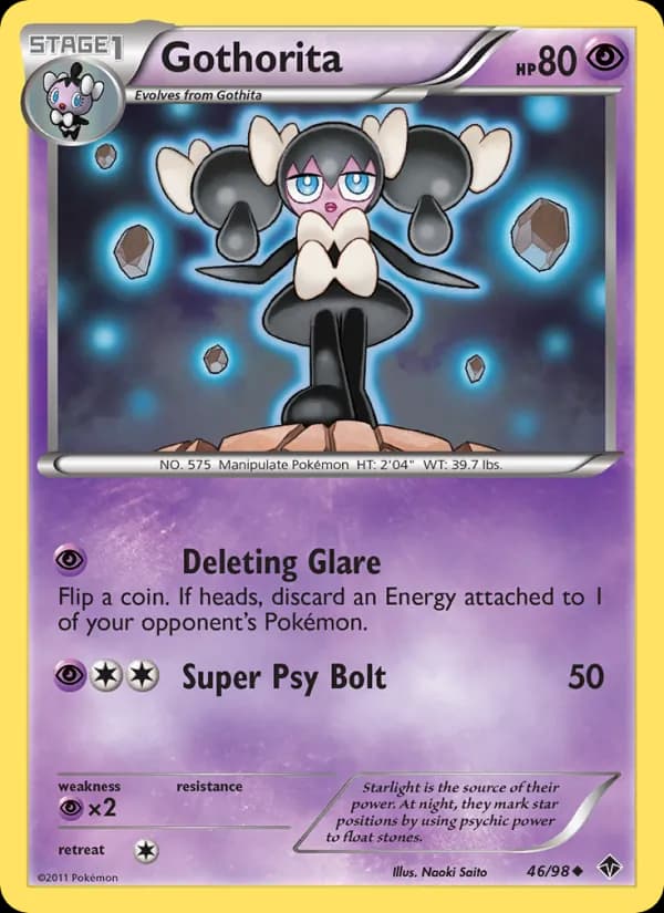 Gothorita card in English