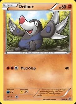 Drilbur card in English
