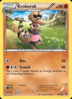 Krokorok card in English