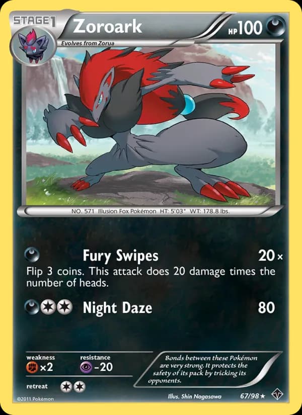 Zoroark card in English