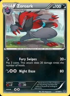 Zoroark card in English