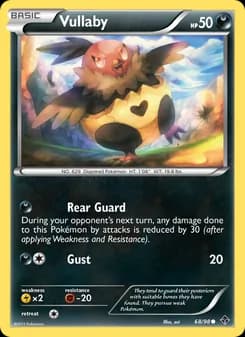 Vullaby card in English
