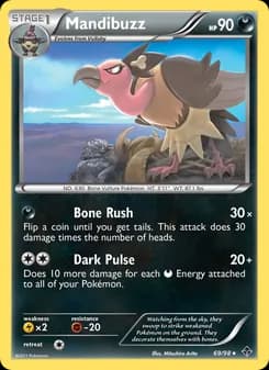 Mandibuzz card in English
