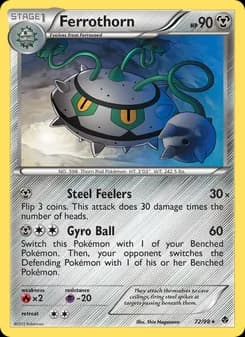 Ferrothorn card in English