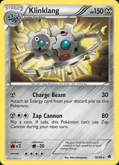 Klinklang card in English