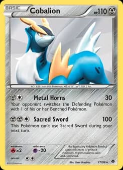 Cobalion card in English