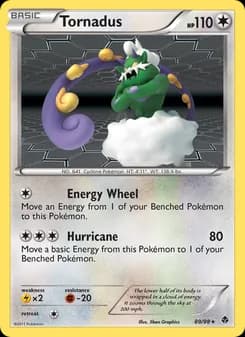 Tornadus card in English