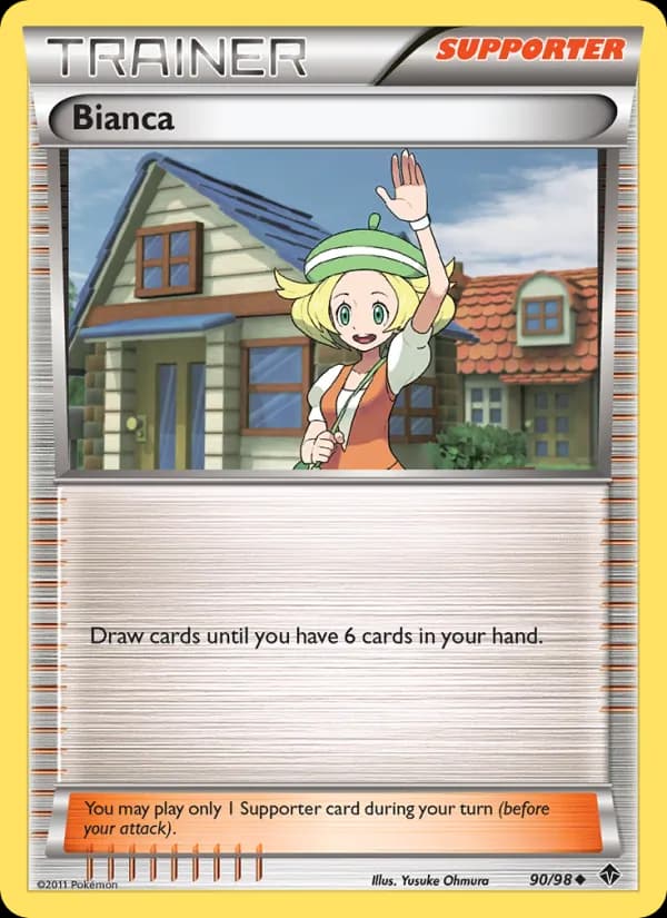 Bianca card in English