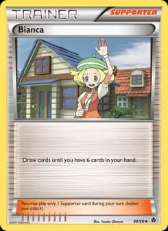 Bianca card in English