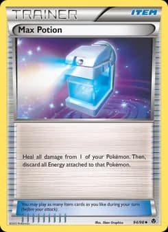 Max Potion card in English