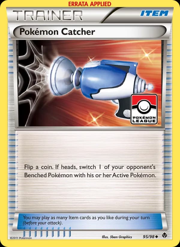 Pokémon Catcher card in English