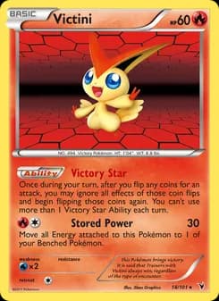 Victini card in English