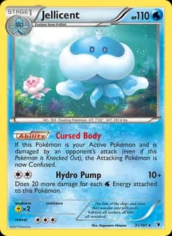 Jellicent card in English