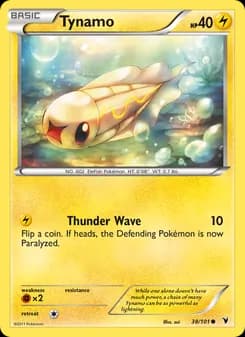 Tynamo card in English