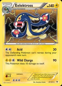 Eelektross card in English