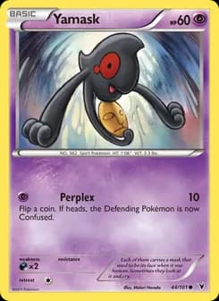 Yamask card in English