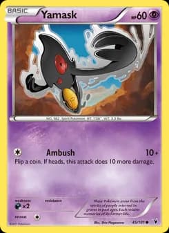 Yamask card in English
