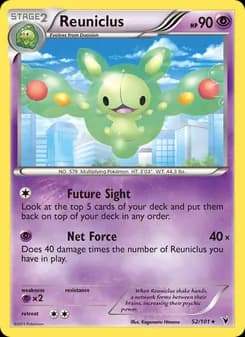 Reuniclus card in English