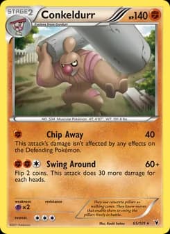 Conkeldurr card in English