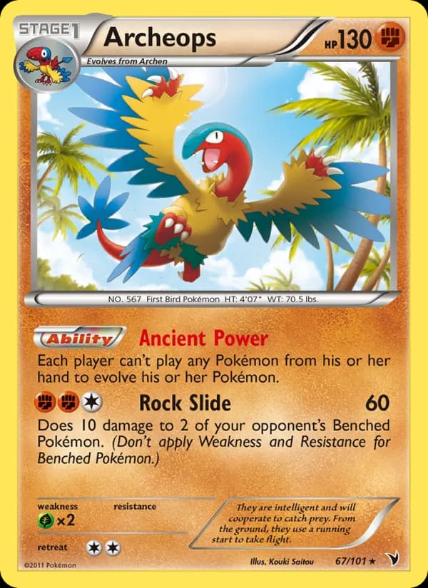 Archeops card in English