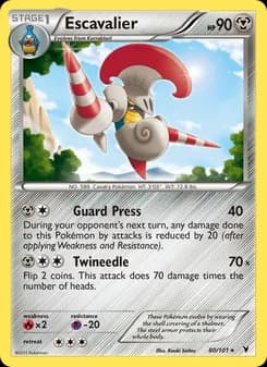Escavalier card in English
