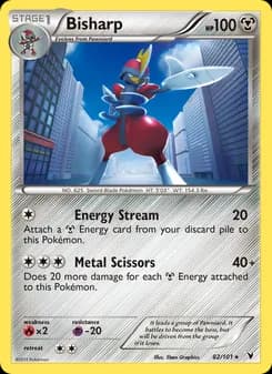 Bisharp card in English