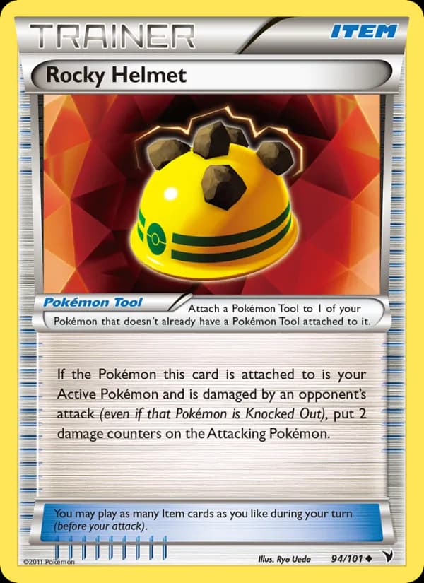 Rocky Helmet card in English
