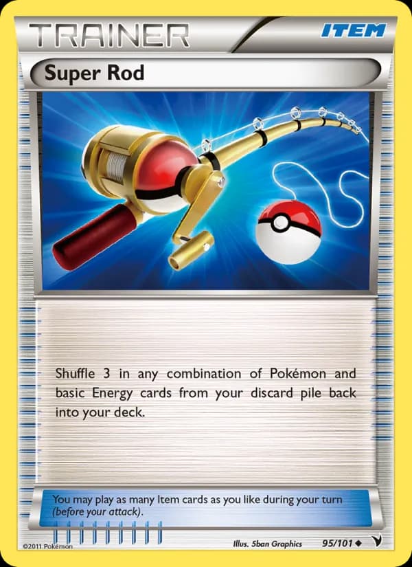 Super Rod card in English