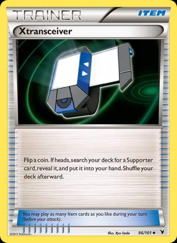 Xtransceiver card in English