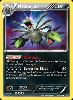 Hydreigon card in English
