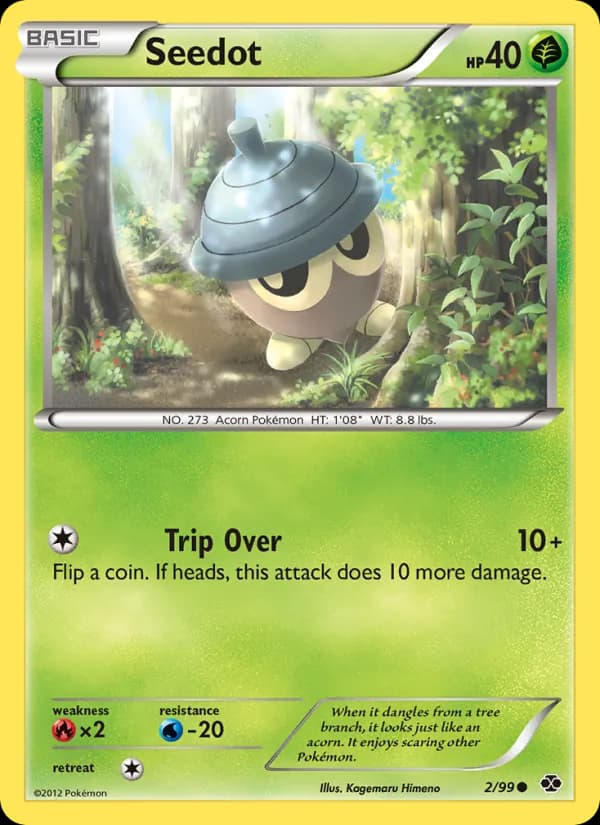 Seedot card in English