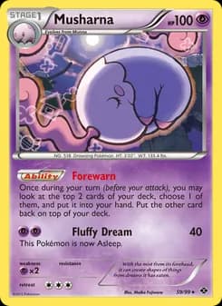 Musharna card in English