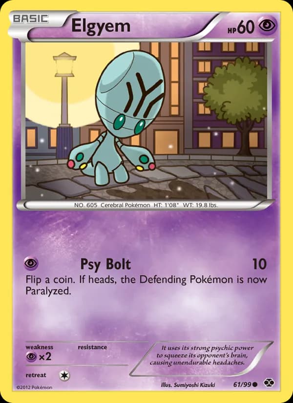 Elgyem card in English