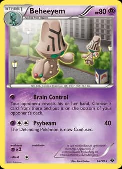 Beheeyem card in English