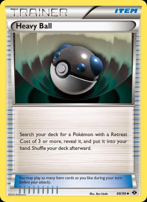 Heavy Ball card in English